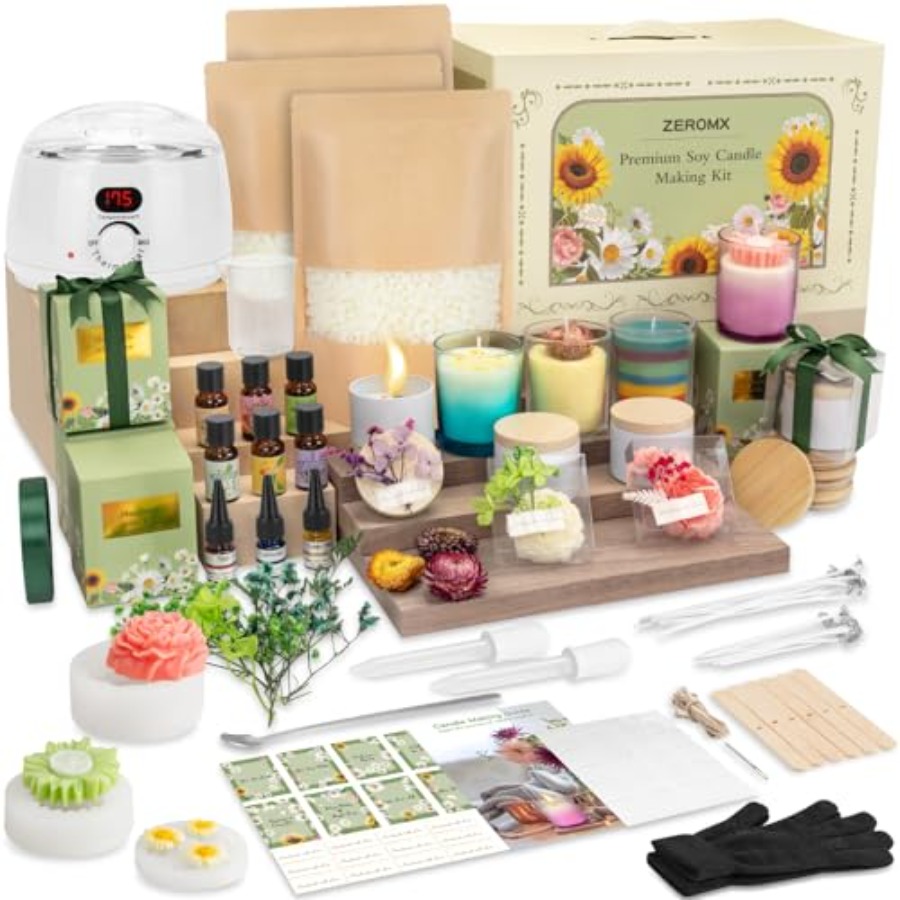 Candle Making Kit For Beginners - Candle Making Kit for Adults Beginners