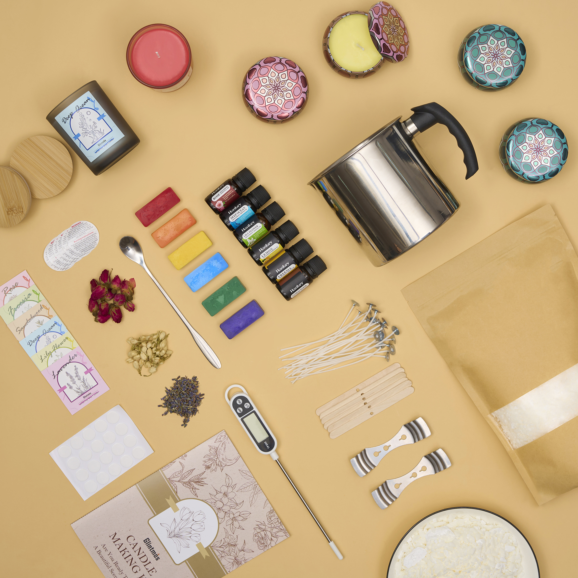 Candle Making Kit For Beginners - Complete Candle Making Kits for Adults