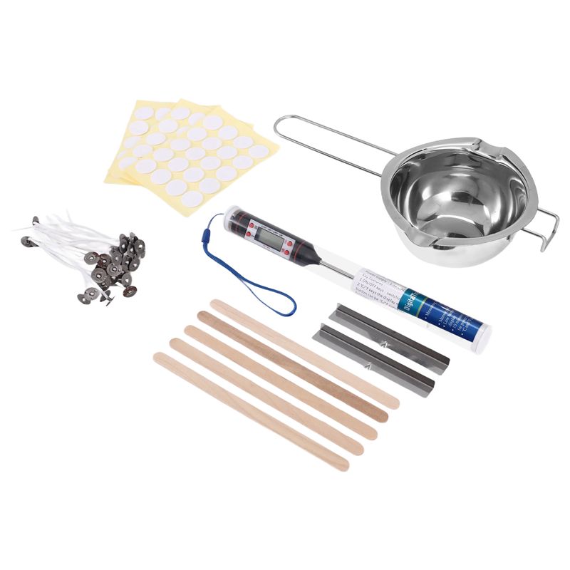 Candle Making Kit For Beginners - AA94-DIY Candle Crafting Tool Kit,DIY Candles