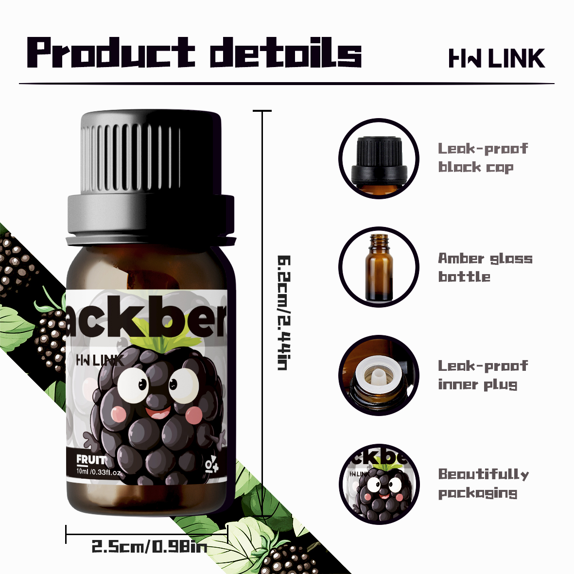 Blackberry Essential Oil Black - Candle Making And Perfume 리뷰 및 가격