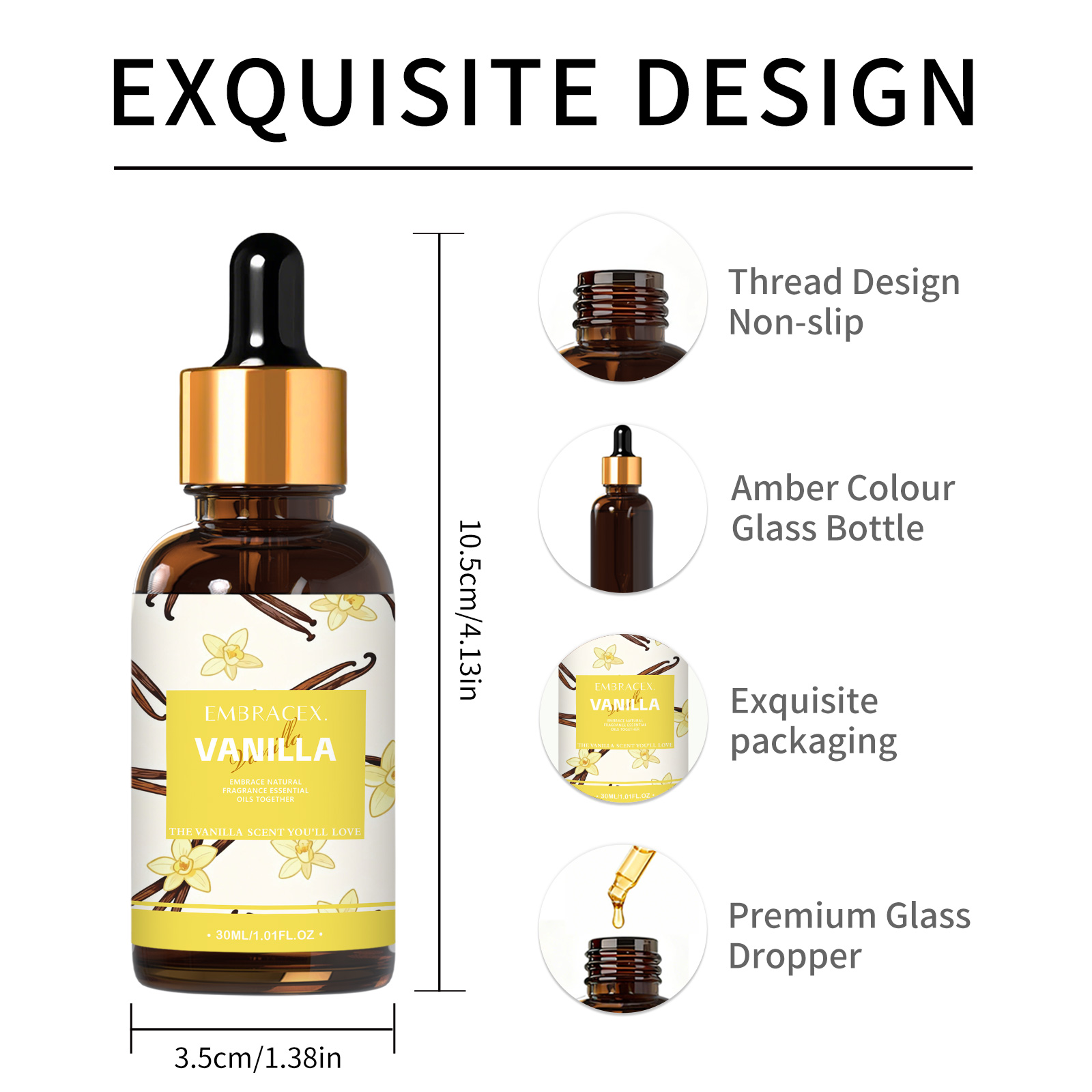 30ml Vanilla Essential Oil Per - Candle Making And Perfume 리뷰 및 가격