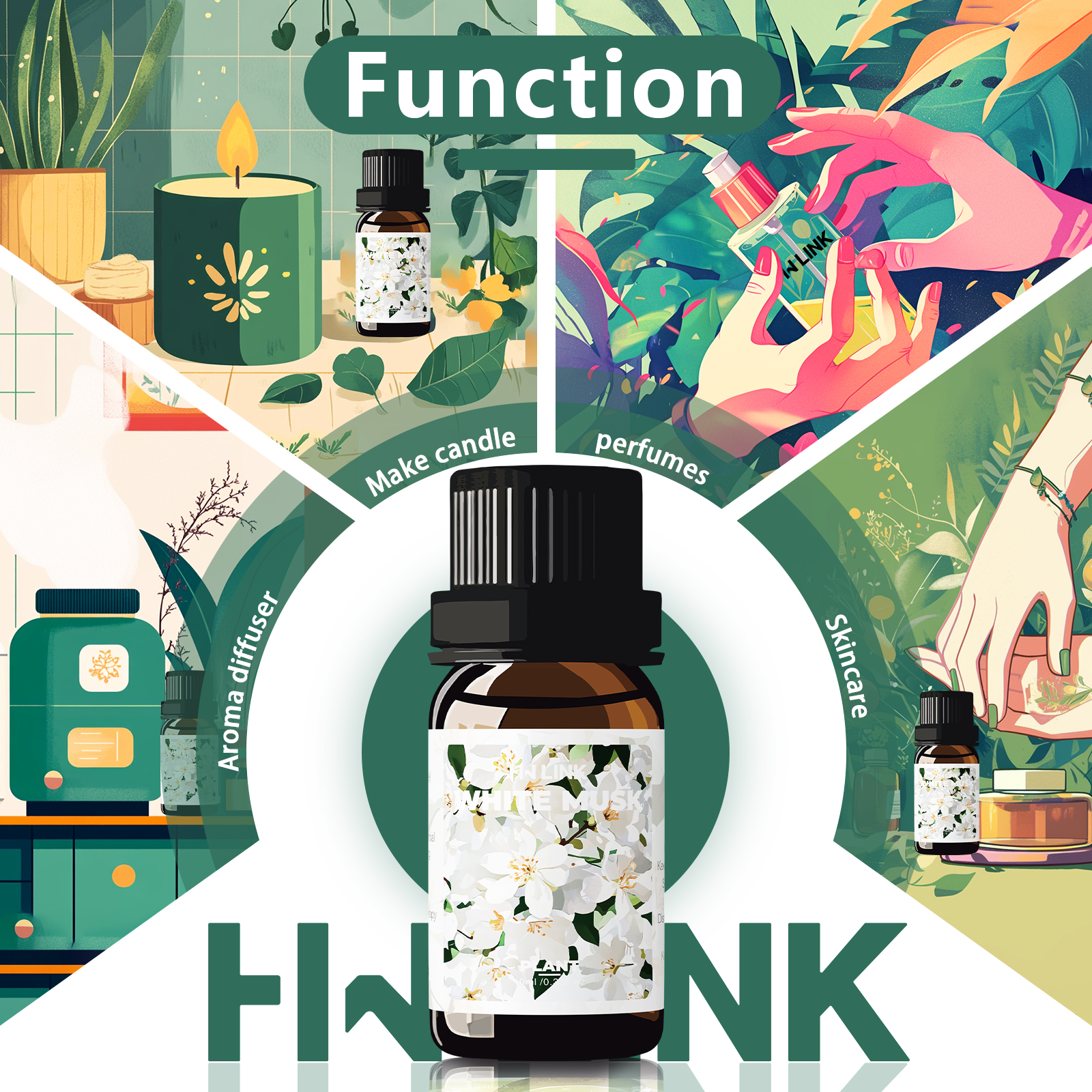 White Musk Essential Oils 10ml - Candle Making And Perfume 리뷰 및 가격