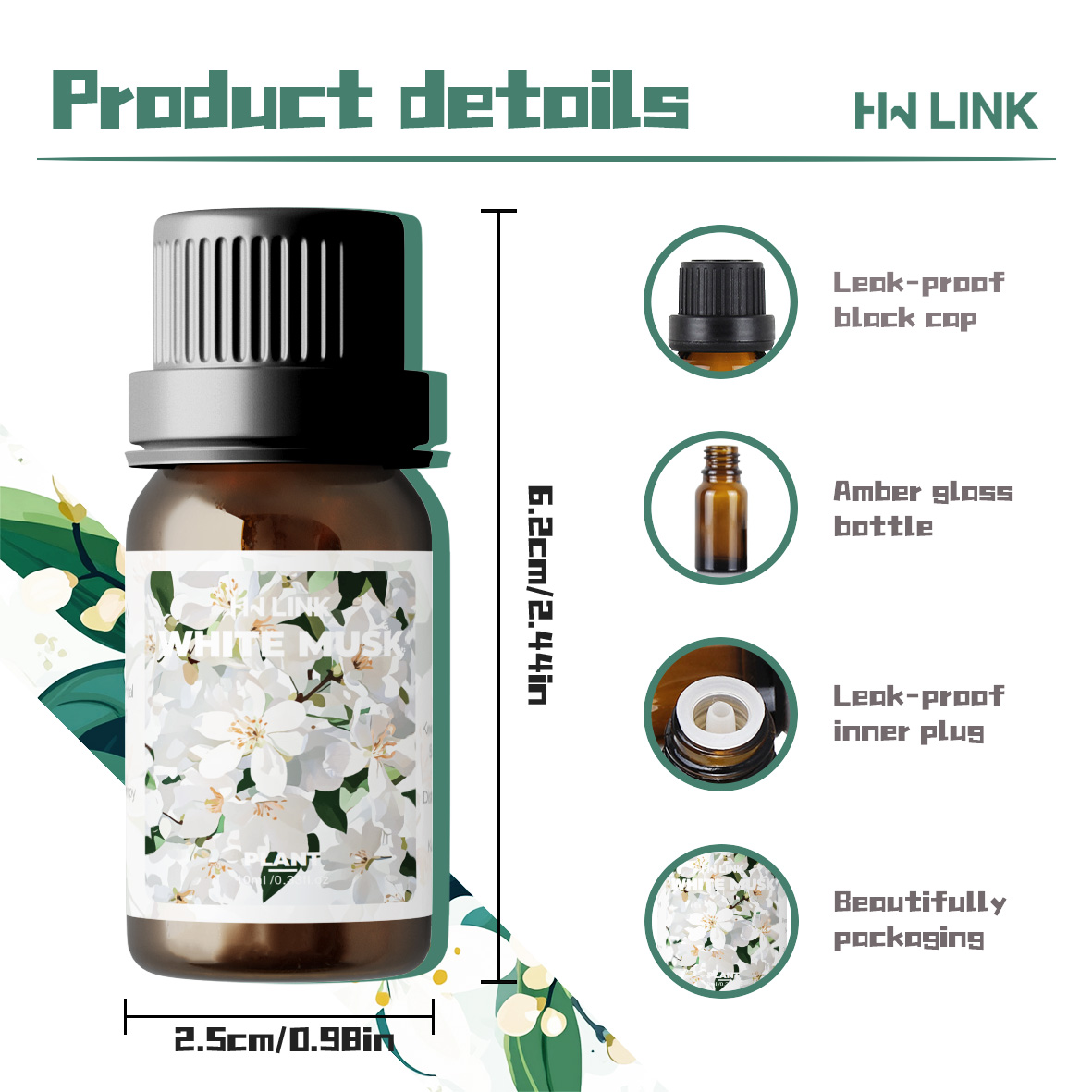 White Musk Essential Oils 10ml - Candle Making And Perfume 리뷰 및 가격