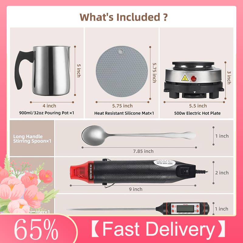 A61Z Deals Candle Making Kit S - Candle Making Kit For Beginners 리뷰 및 가격